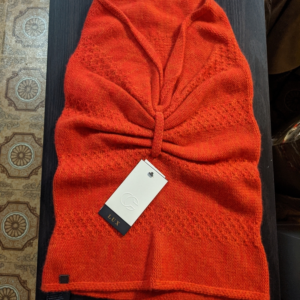 Neck warmer | stylish | heather ruby - Picture 3 of 3